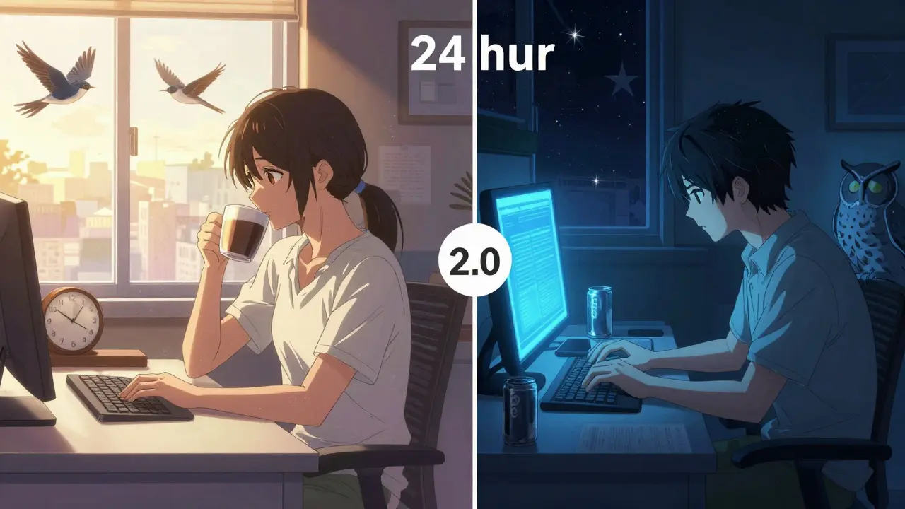 Chronotype: Morning Larks, Night Owls, and How to Schedule Your Day Right