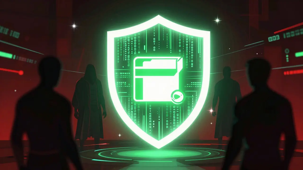 Digital shield protecting medicine package